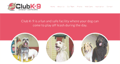 Desktop Screenshot of clubk-9doggydaycare.com